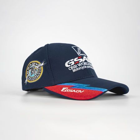 Motorcycle travel-themed baseball caps