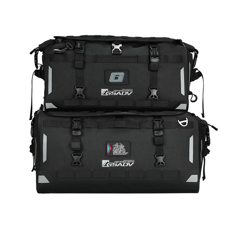 Hardcore soft-armored rally tail bag