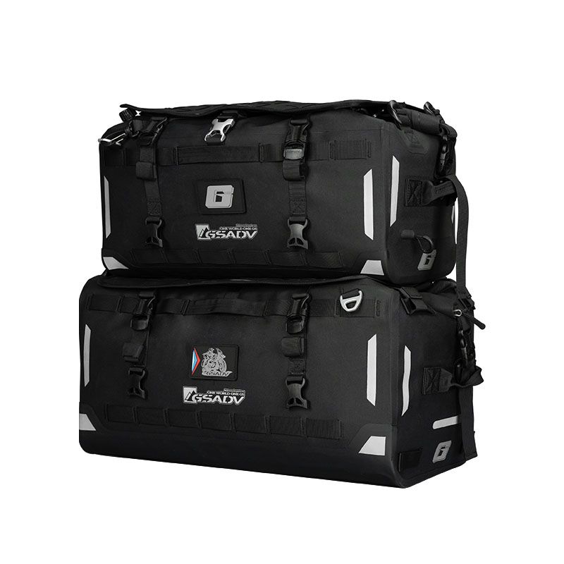 Hardcore soft-armored rally tail bag