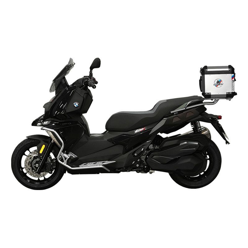 Classic aluminum-magnesium alloy trunk - silver