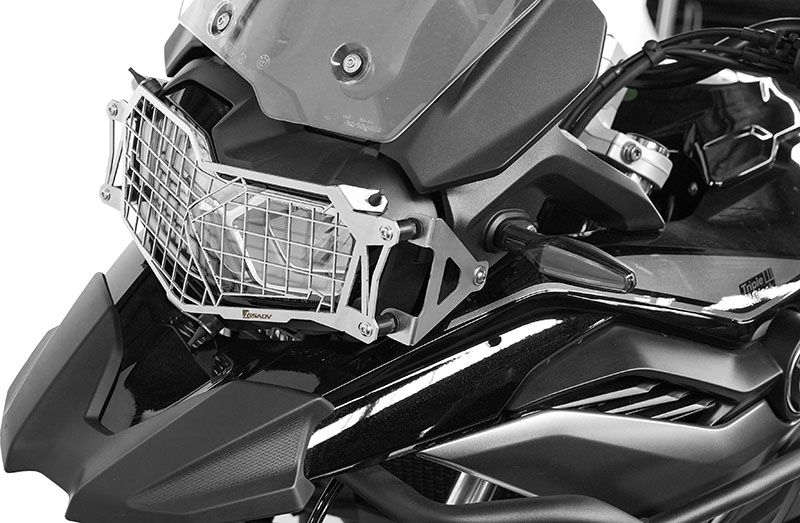 Headlight guard mesh