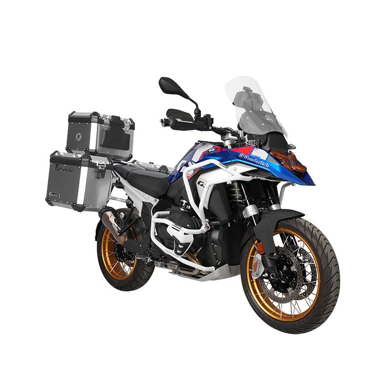 Classic aluminum-magnesium alloy three-box - Silver