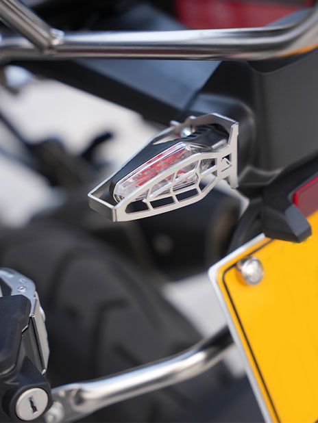 Rear turn signal protection