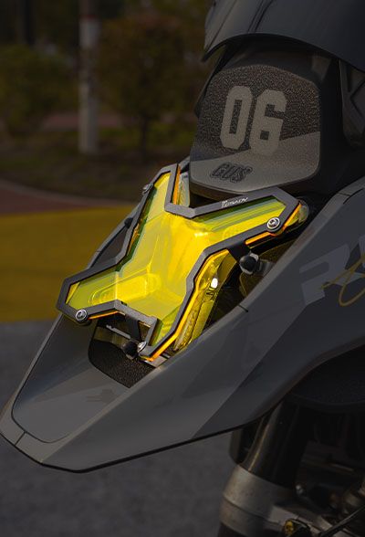 Acrylic headlight protection