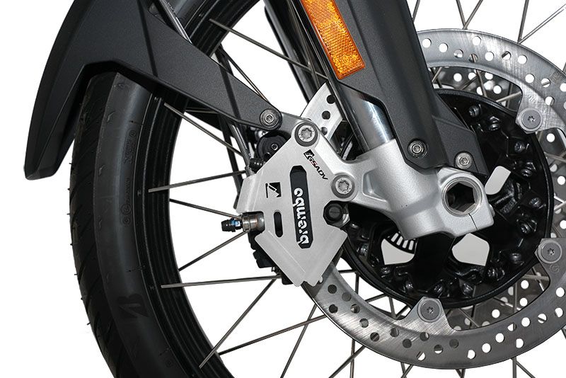 Front brake caliper protection