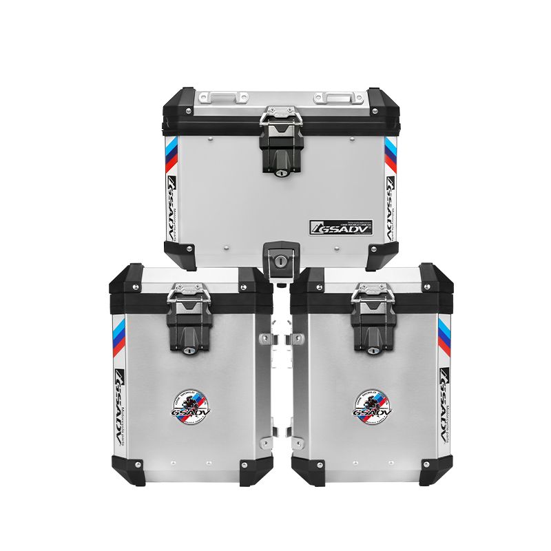 Classic aluminum-magnesium alloy three-box - Silver