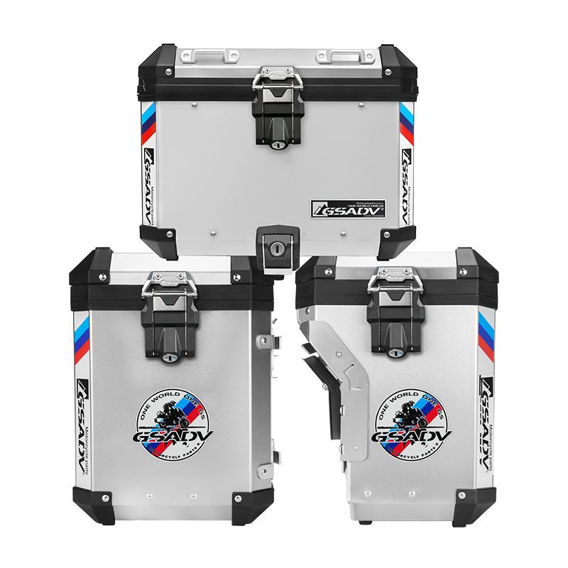 Classic aluminum-magnesium alloy three-box - Silver