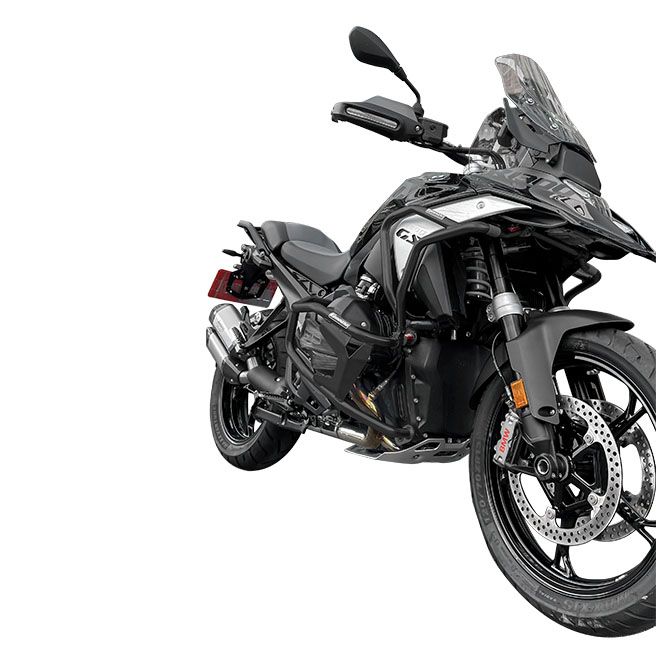 Black upper and lower guard bars