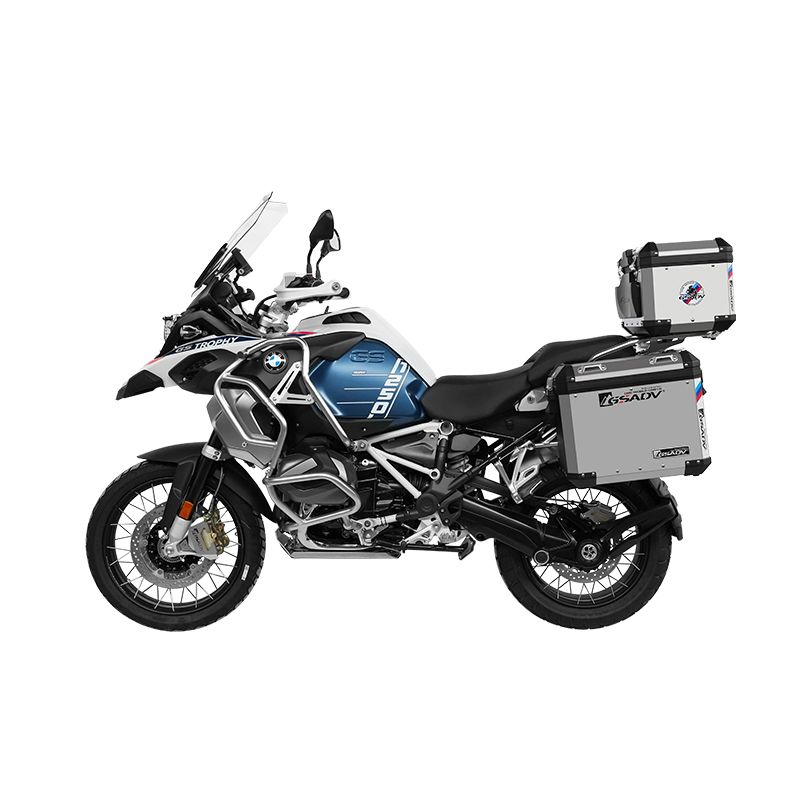 Classic aluminum-magnesium alloy three-box - Silver