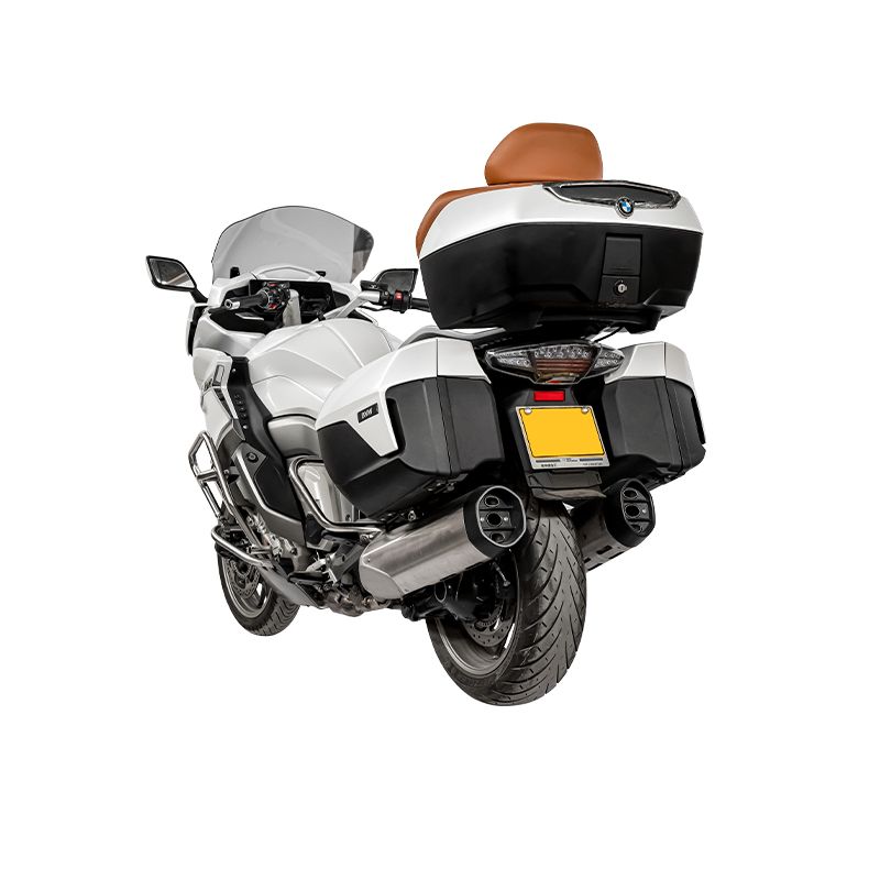 Stainless steel front and rear guards - silver