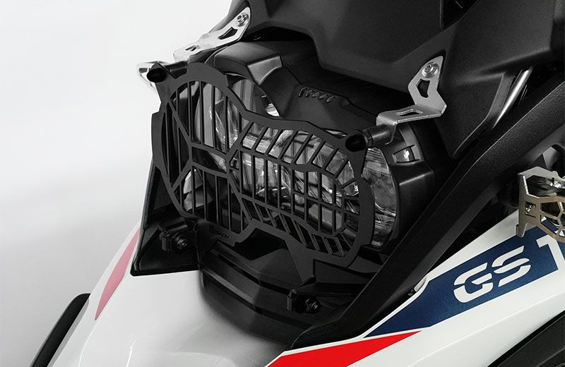 Headlight guard mesh