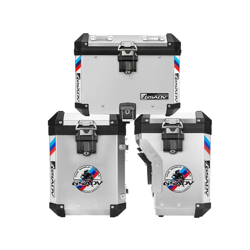 Classic aluminum-magnesium alloy three-box - Silver