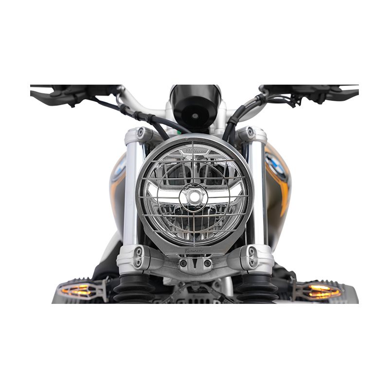 Headlight guard mesh