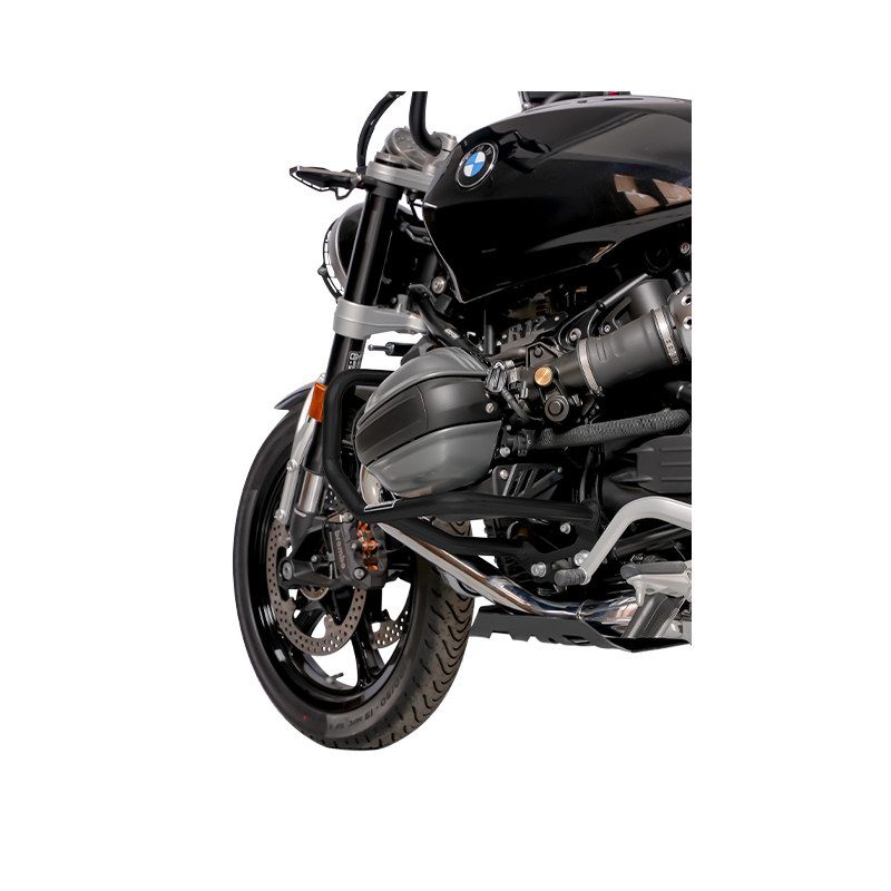 Mid-mounted stainless steel guard bar