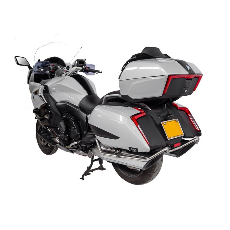 Stainless steel side box guard bar - silver