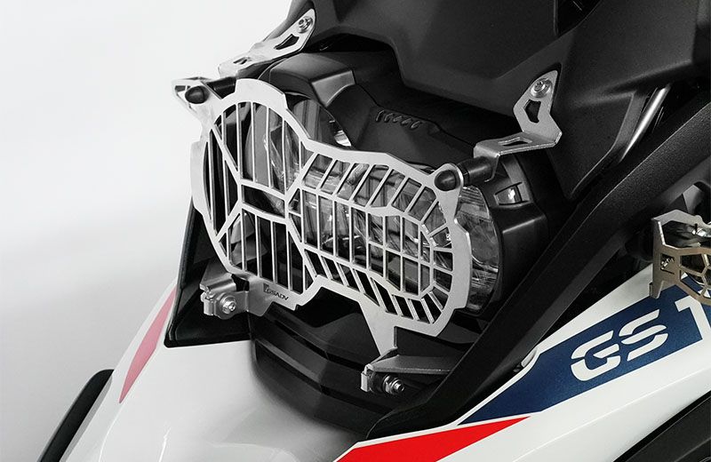 Headlight guard mesh