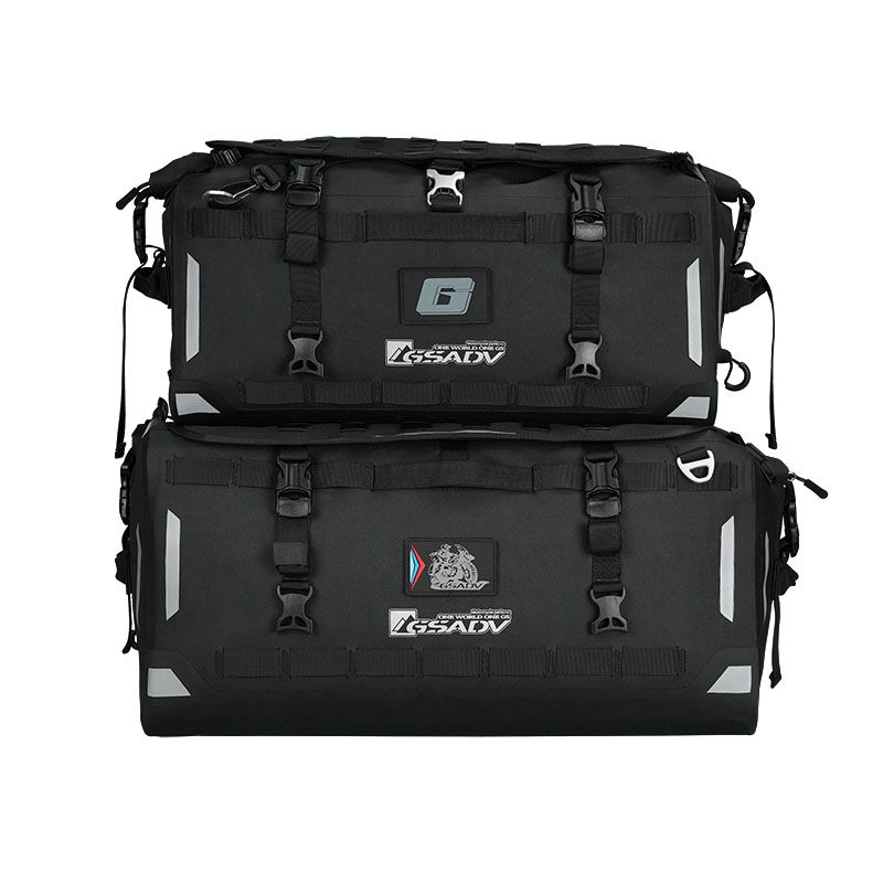 Hardcore soft-armored rally tail bag