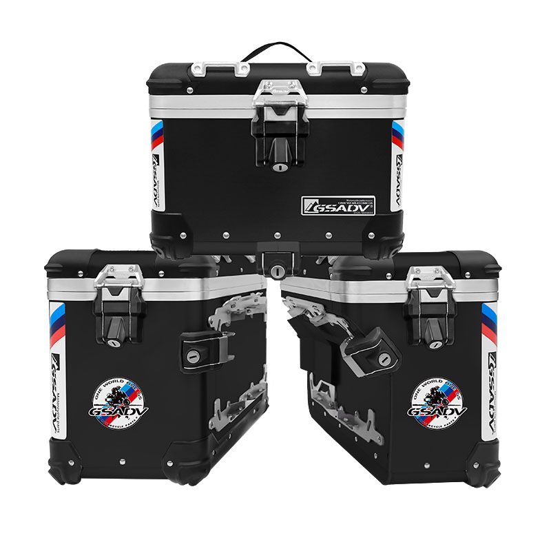 zingpro Aluminum-magnesium alloy three-box - Black