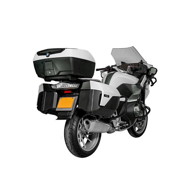 Stainless steel upper and lower guard bars + rear box guard bars - black