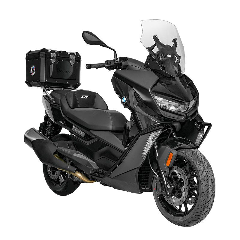 Classic aluminum-magnesium alloy trunk - black