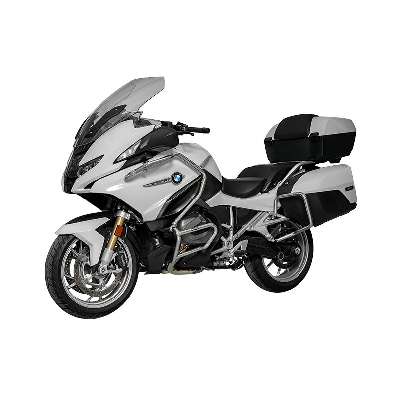 Stainless steel upper and lower guard bars + rear box guard bars - silver