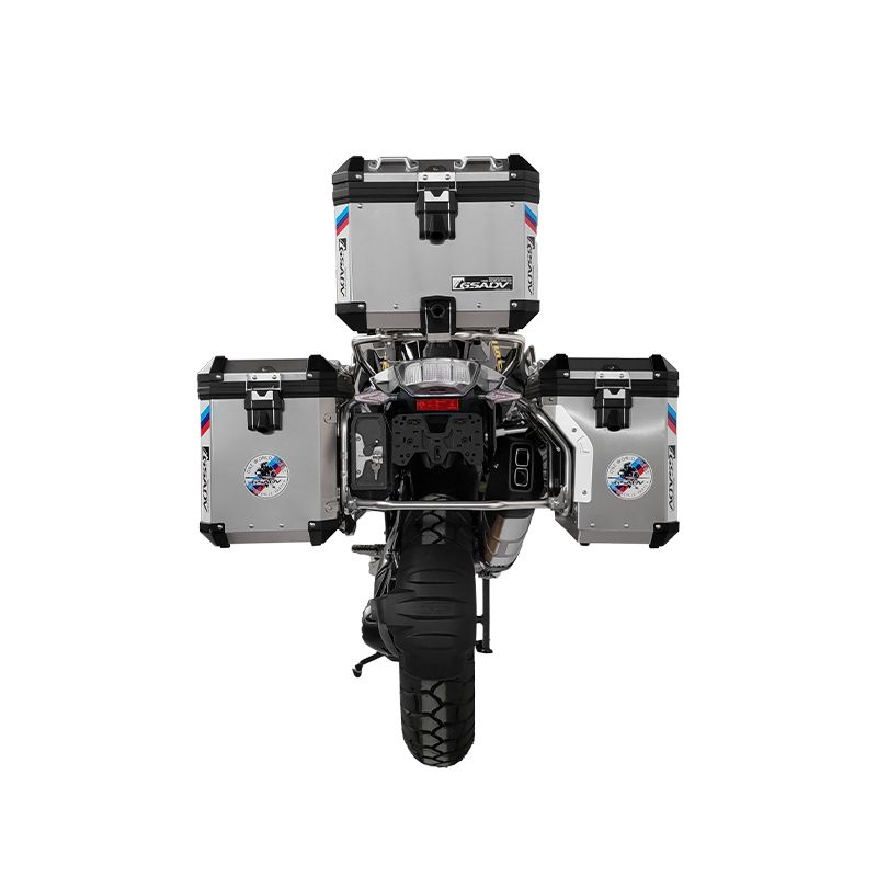 Classic aluminum-magnesium alloy three-box - Silver