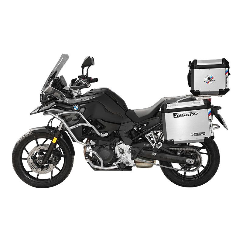 Classic aluminum-magnesium alloy three-box - Silver