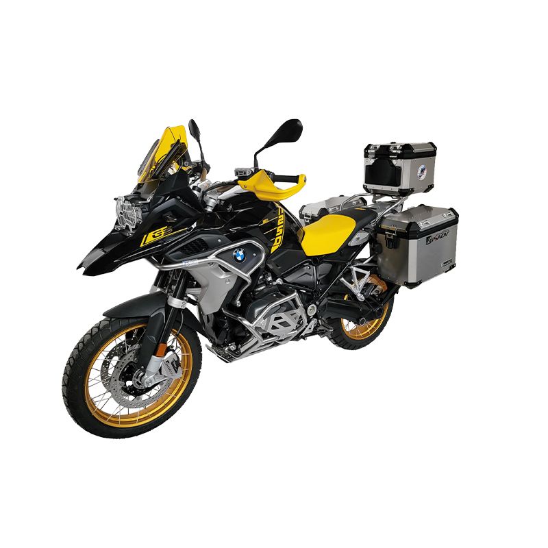 Classic aluminum-magnesium alloy three-box - Silver