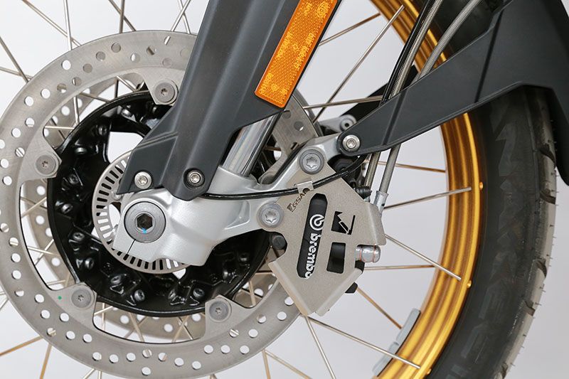 Front brake caliper protection