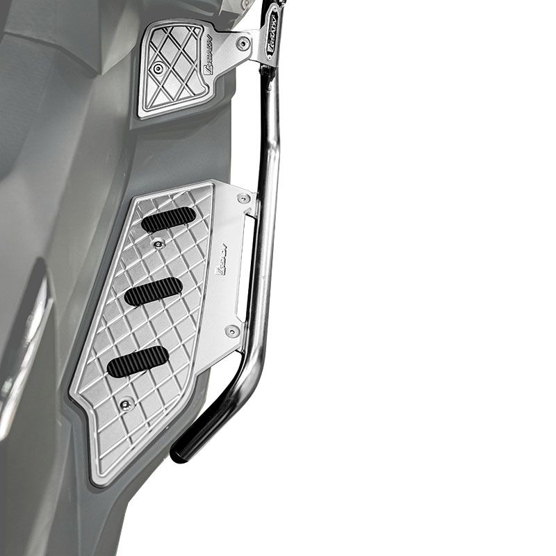 CNC foot pedal + stainless steel guard bar