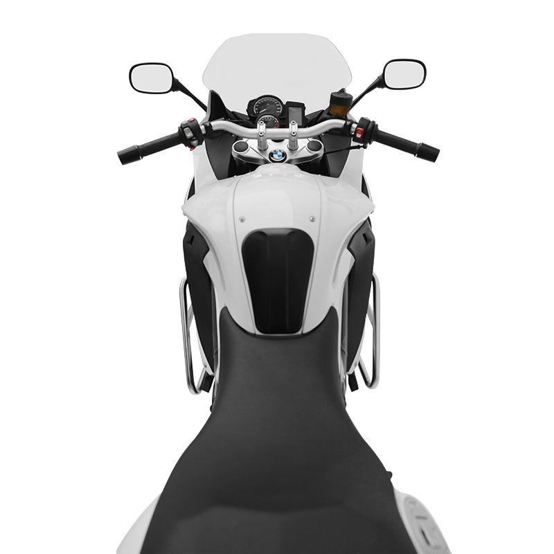 Stainless steel mid-mounted guard bar