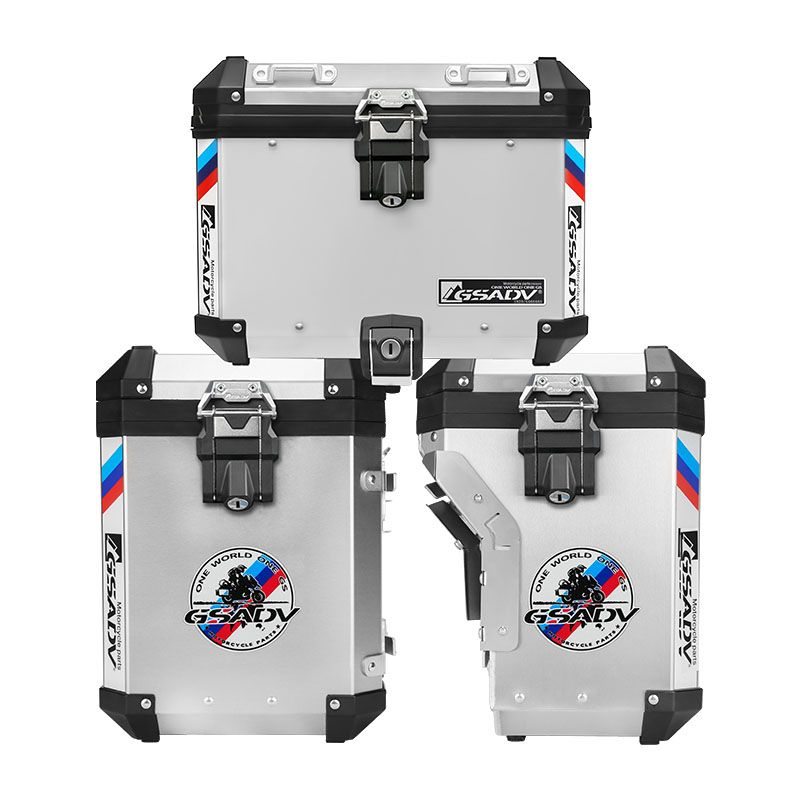 Classic aluminum-magnesium alloy three-box - Silver