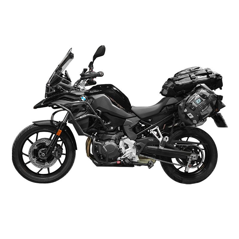 Light Traverse Motorcycle travel saddle bag + Hardcore Rally motorcycle travel tail bag