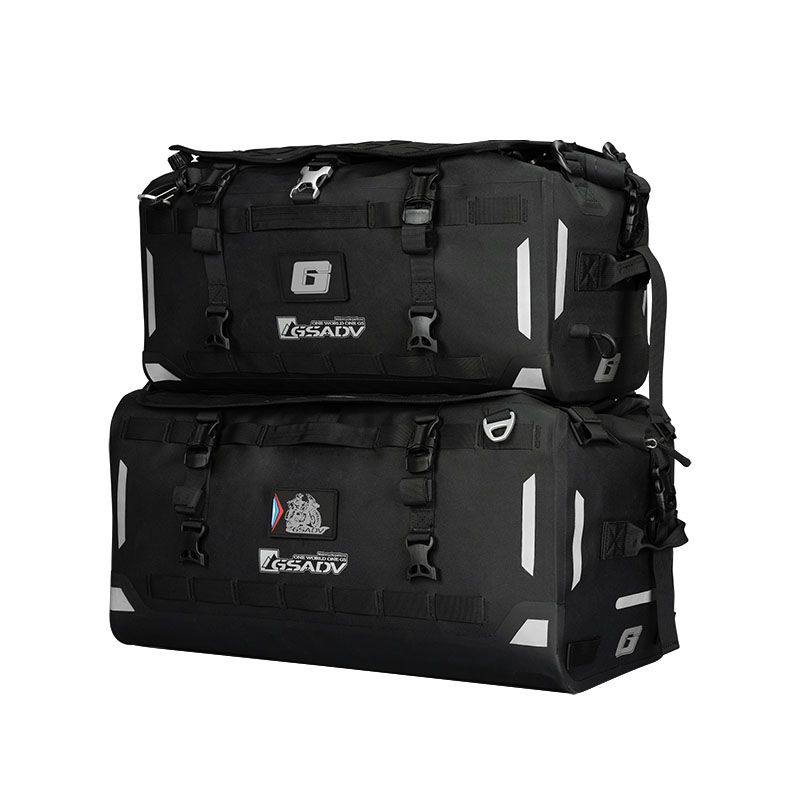 Hardcore soft-armored rally tail bag