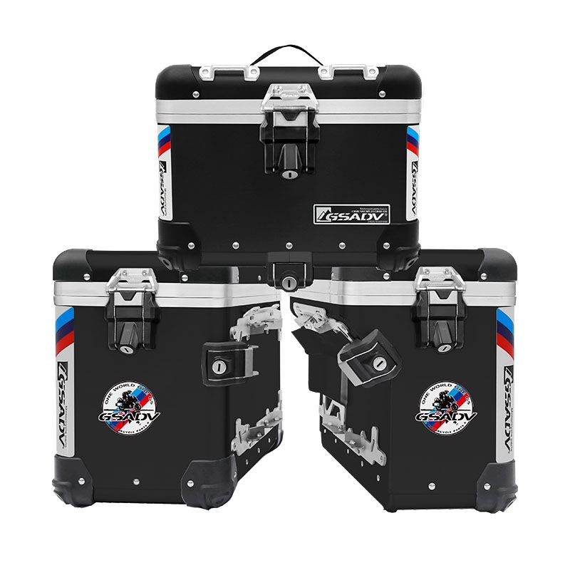 zing aluminum-magnesium alloy three cases - black