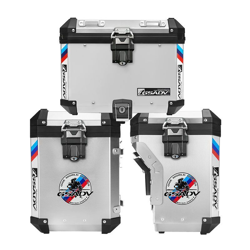 Classic aluminum-magnesium alloy three-box - Silver