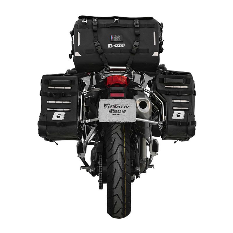 Hardcore tensile soft armor edge bag + tail bag