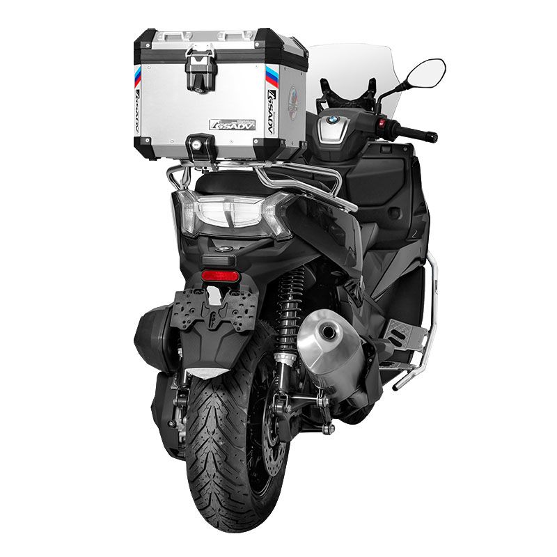 Classic aluminum-magnesium alloy trunk - silver