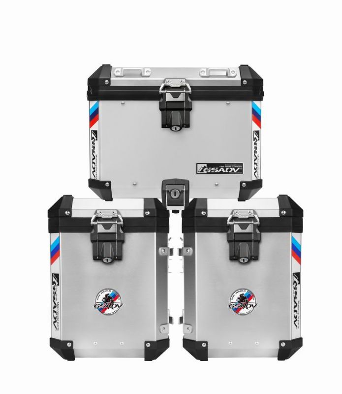 Classic aluminum-magnesium alloy three-box - Silver