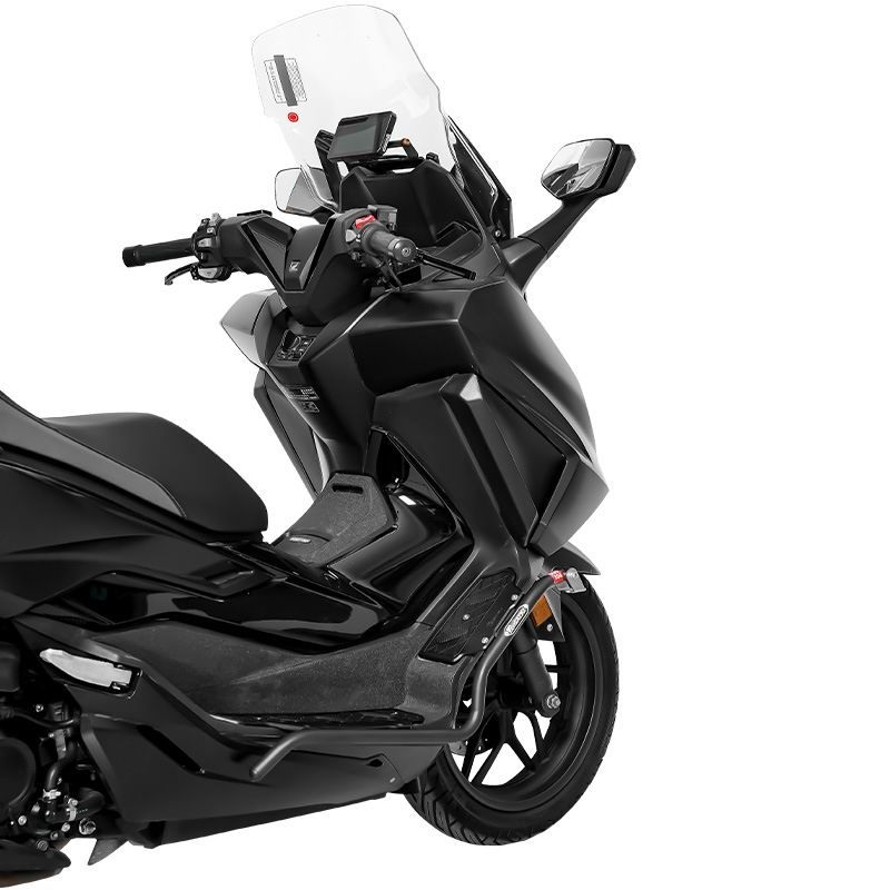 CNC stainless steel foot guard bar - black