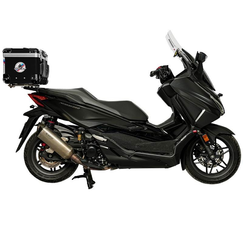 zingpro aluminum-magnesium alloy trunk - black