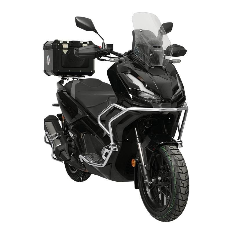 CNC aluminum alloy foot guard bar - silver