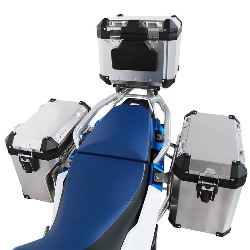 Classic aluminum-magnesium alloy three-box - Silver