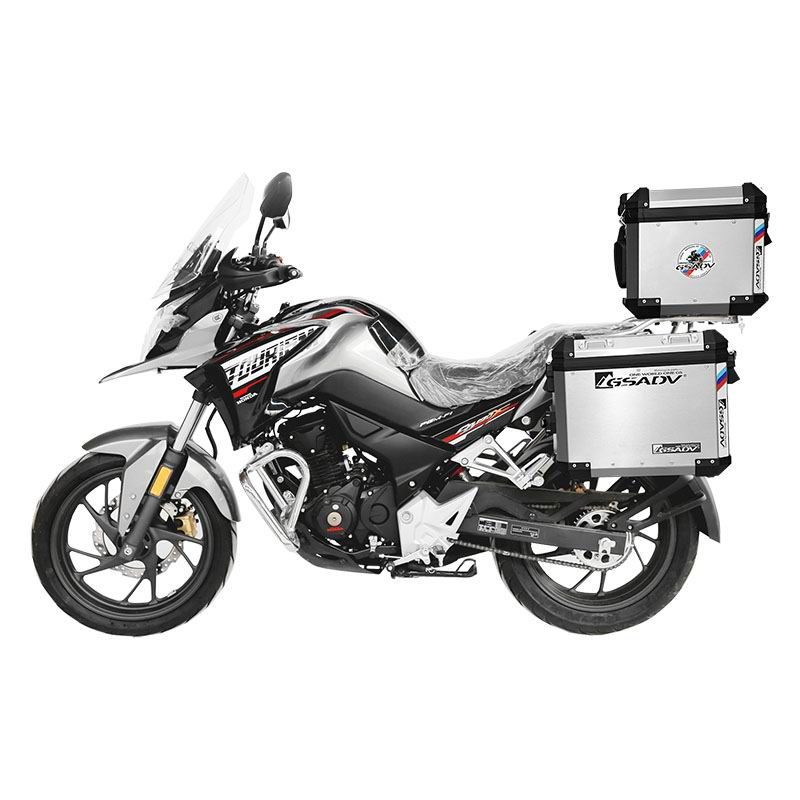 Classic aluminum-magnesium alloy three-box - Silver