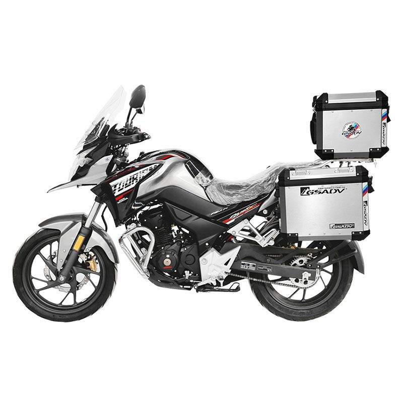 Classic aluminum-magnesium alloy three-box - Silver