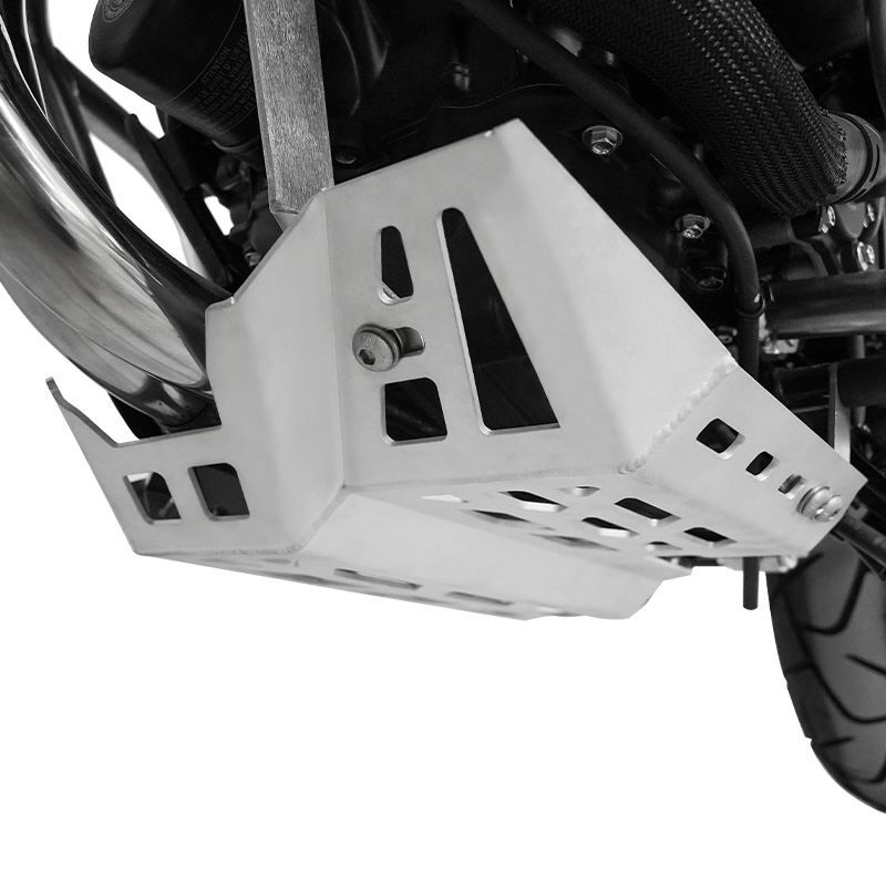 Large base plate protection - silver