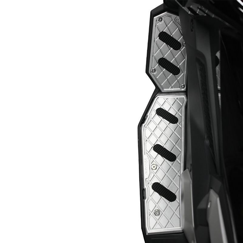 CNC aluminum alloy foot pedal - silver