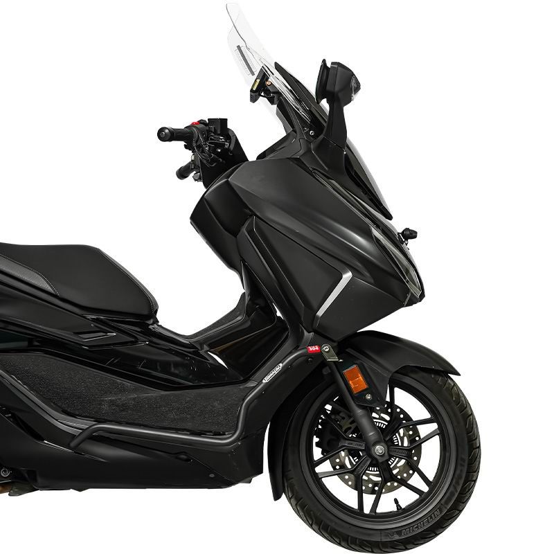 CNC stainless steel foot guard bar - black