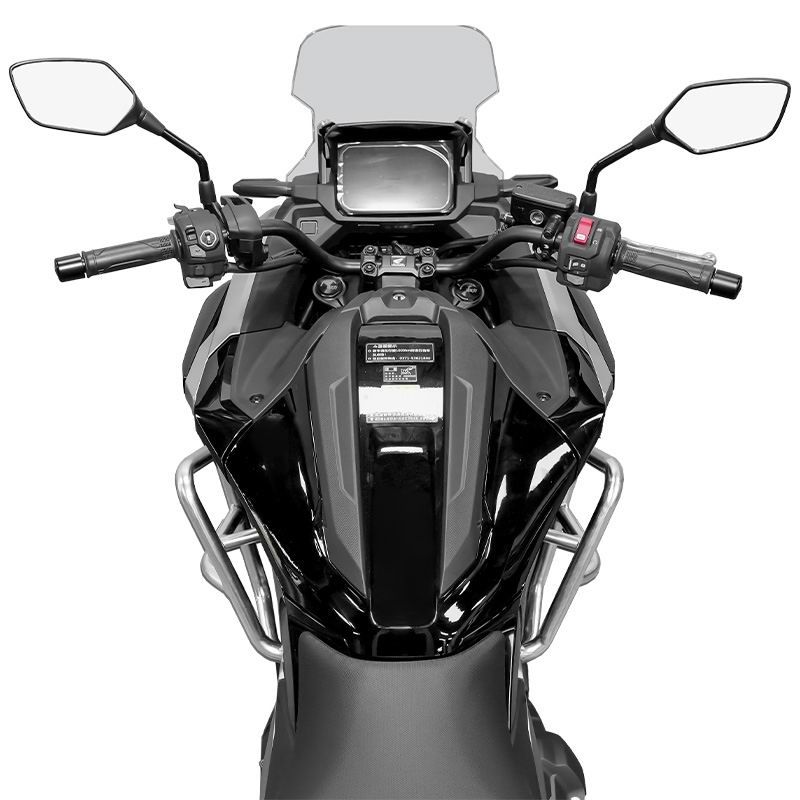 Stainless steel guard bar - silver