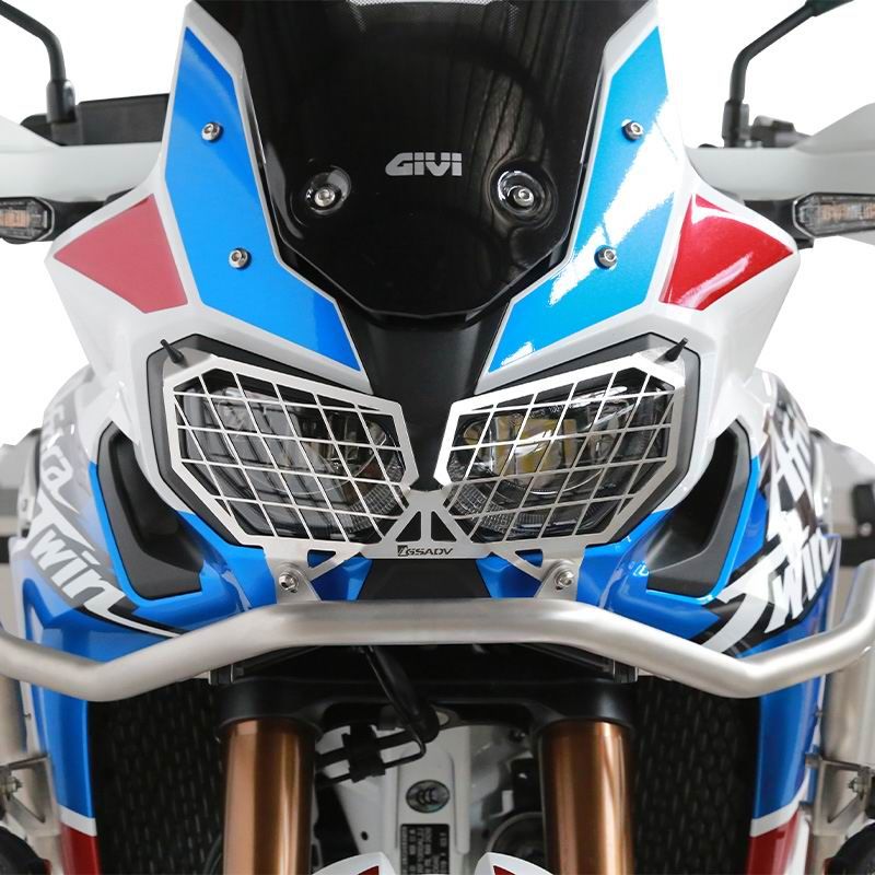 Headlight guard mesh